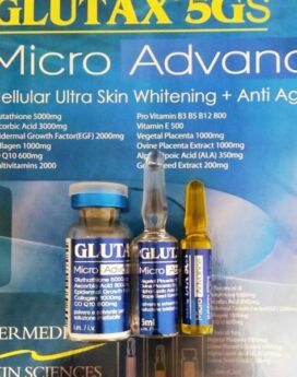 Glultax 5gs Micro Advance 12 Vials | 100 % Authentic – Verifiable On Original Website23