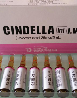 CINDELLA Skin whitening injections – Korean Brand